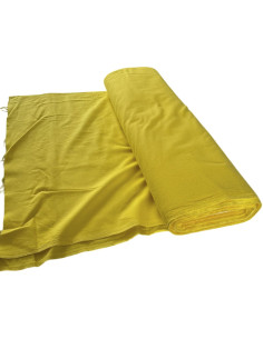 Katoenen stof geel – 140 cm x 7,5 meter