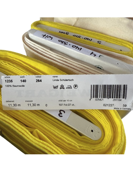 Zweigart borduurstof wit – 27 ct - 140 x 350 cm