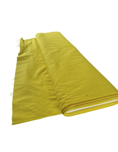 Katoenen stof geel – 140 cm x 2,5 meter