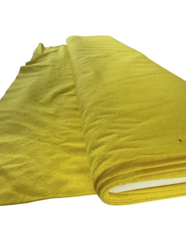 Katoenen stof geel – 140 cm x 2,5 meter