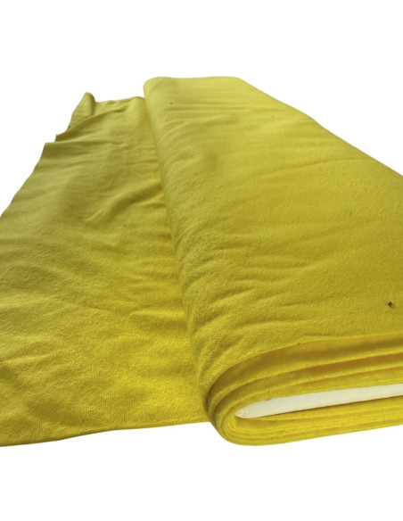 Katoenen stof geel – 140 cm x 2,5 meter