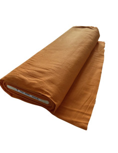 Katoenen stof oranje – 140 cm x 12,5 meter