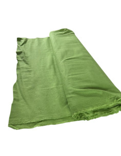 Katoenen stof frisgroen – 140 cm x 3,75 meter