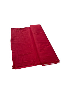 Katoenen stof rood – 140 cm x 2,6 meter