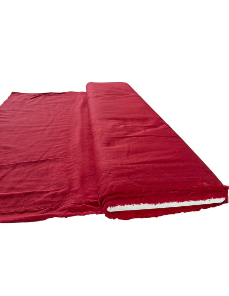 Katoenen stof rood – 140 cm x 2,6 meter