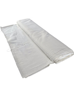 Katoenen stof wit – 140 cm x 5 meter