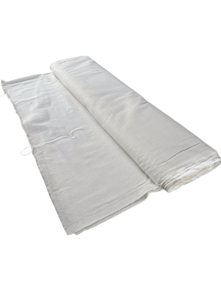 Katoenen stof wit – 140 cm x 5 meter