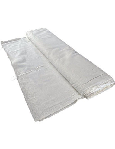 Katoenen stof wit – 140 cm x 5 meter