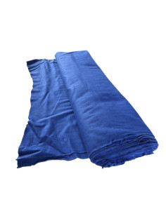 Katoenen stof blauw – 140 cm x 5 meter