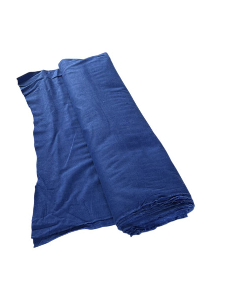Katoenen stof blauw – 140 cm x 5 meter