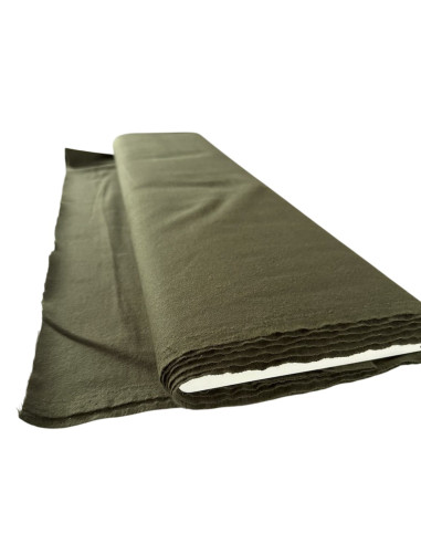 Katoenen stof olijfgroen – 140 cm x 2,5 meter