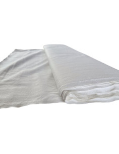 Katoenen stof wit – 150 cm x 3 meter