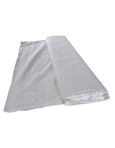 Katoenen stof wit – 150 cm x 3 meter 2