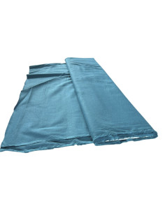Katoenen stof turquoise – 140 cm x 1,6 meter