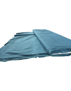 Katoenen stof turquoise – 140 cm x 1,6 meter 2