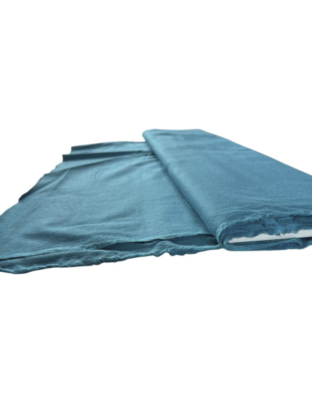 Katoenen stof turquoise – 140 cm x 1,6 meter