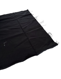 Katoenen stof zwart – 65 x 190 cm
