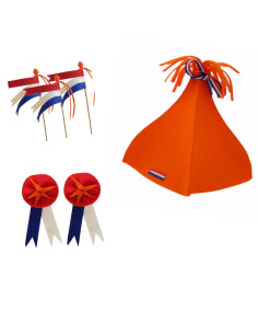 DIY Viltpakket - Oranje boven (Set van 3)