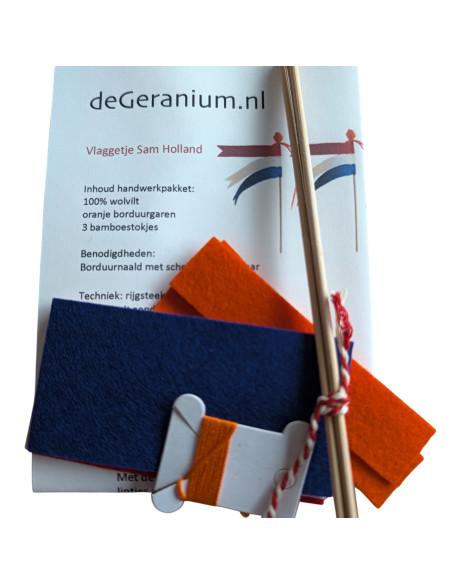 DIY Viltpakket - Oranje boven (Set van 3)