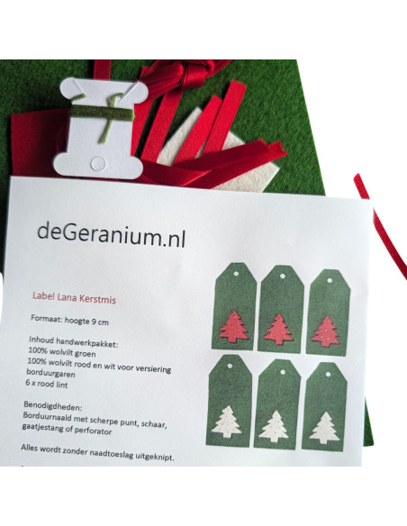DIY Viltpakket - Kerst (Set van 3)