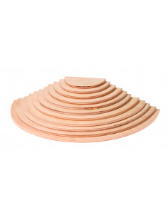 Halve cirkels naturel