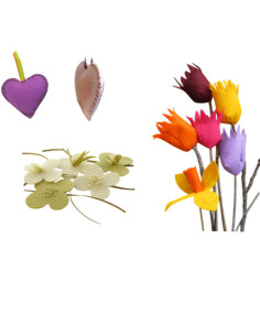 DIY Viltpakket - Lente Vrolijk (Set van 4)