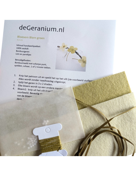 DIY Viltpakket - Lente Vrolijk (Set van 4)