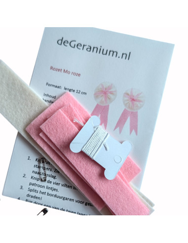 DIY Viltpakket - Feest & Verjaardag Roze (Set...