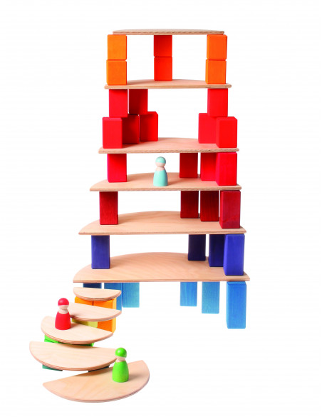 Halve cirkels naturel