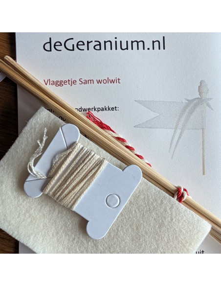 DIY Viltpakket - Feest & Verjaardag Blauw (Set van 4)