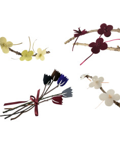 DIY Viltpakket - Botanisch Donker (Set van 4)