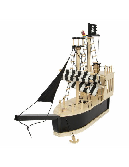 Piratenschip met poppetjes