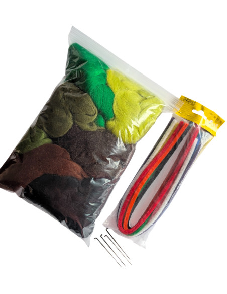 Sprookjeswol XL bos tinten (250 gram)