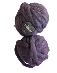 Mayflower Chunky Mega 100% Merino Lontwol Paars 2