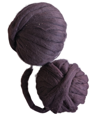 Mayflower Chunky Mega 100% Merino Lontwol Paars