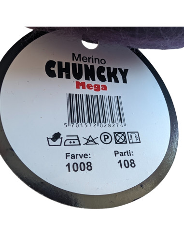 Mayflower Chunky Mega 100% Merino Lontwol Paars