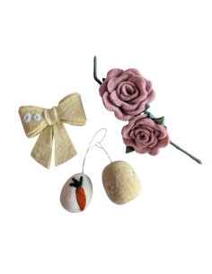 Vilten Lente & Paas Decoratieset