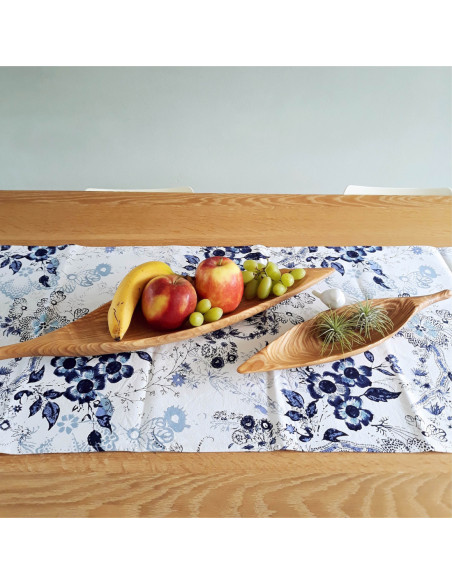 Houten Bladschaal / Serveerplank Set