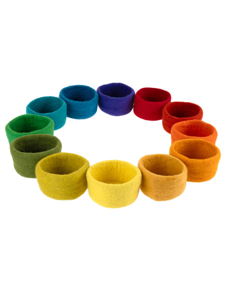 Vilten bakjes