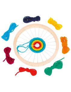 Weefraam rond klein