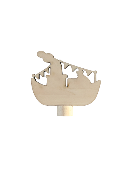 Stoomboot steker