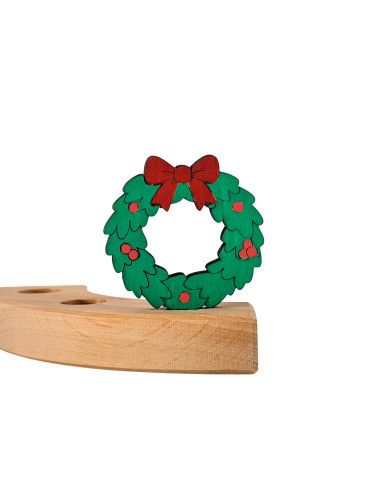 Kerstkrans steker
