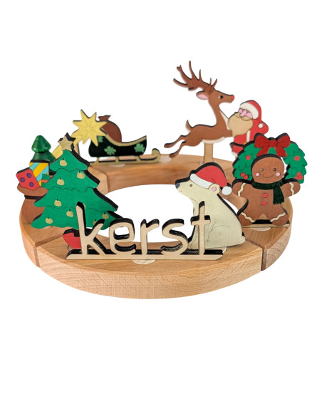 Kerst ijsbeer steker