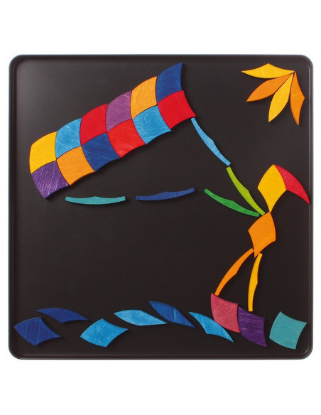 Magneetmozaiek cirkels