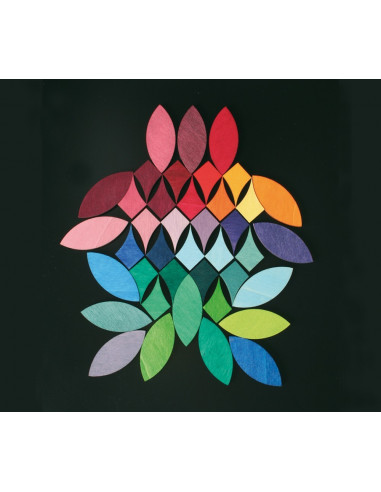 Magneetmozaiek grafische cirkels