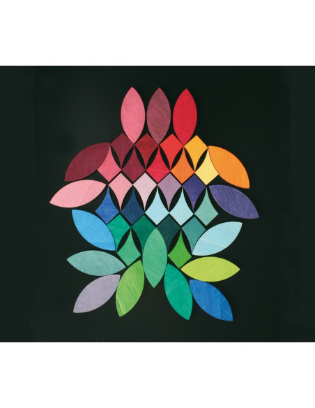 Magneetmozaiek grafische cirkels