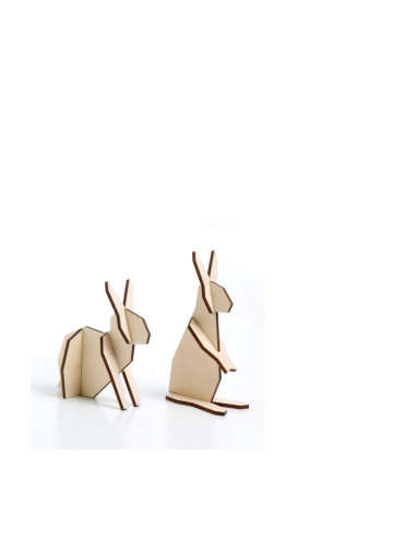 Mini konijnen - Duurzaam houten