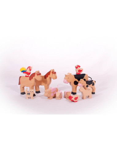 Dieren boerderij-set