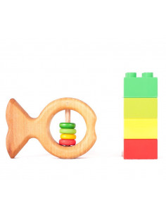 Kralen rammelaar vis 2