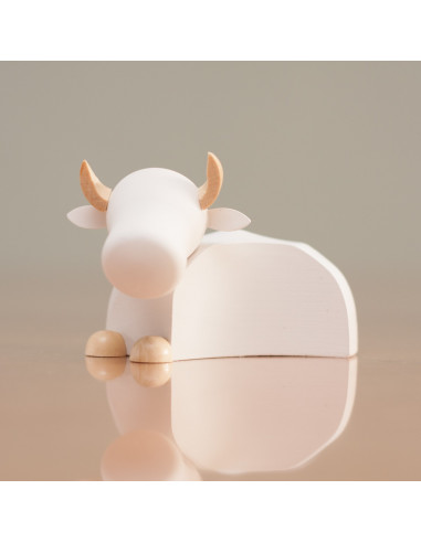 Kerststal modern wit